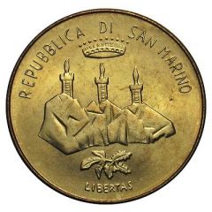 200 Lire Hand with Transistor