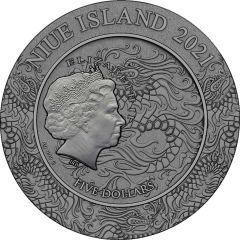 5 Dollars - Elizabeth II Two Qiaos