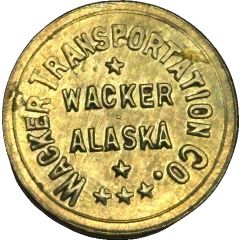 1 Fare - Wacker Transportation Co. Wacker, Alaska