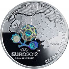 10 Hryven UEFA Euro 2012 - City of Lviv