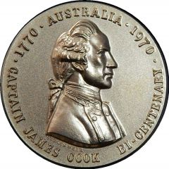 Medal - James Cook Bicentenary - State Savings Bank Historical Medal