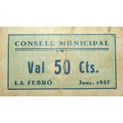 50 Céntimos La Febró