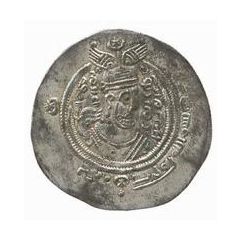 Drachm - Mus`ab b. al-Zubayr Arab-Sasanian