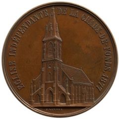 Independent Church of La Chaux-de-Fonds bronze