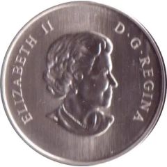 25 Cents - Elizabeth II Red-breasted Nuthatch