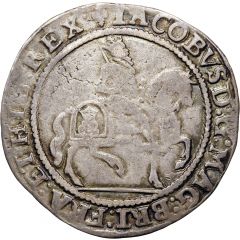 1/2 Crown - James I 2nd coinage