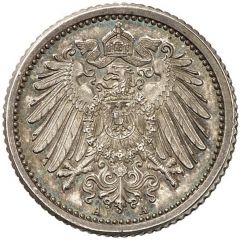 1/2 Mark - Wilhelm II type 2 - small shield - Pattern