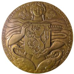 Médaille - Tricentenaire du rattachement de Valenciennes à la France