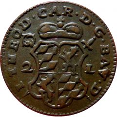 2 Liards - Jean-Théodore of Bavaria