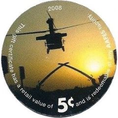 5 Cents - AAFES Gift Certificate 11A5