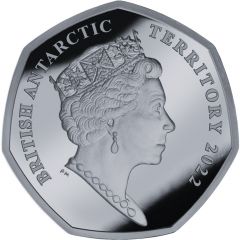 50 Pence - Elizabeth II Platinum Jubilee, Silver
