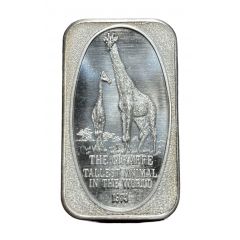 1 Oz Silver - United States Silver Corp The Giraffe