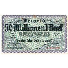 50 000 000 Mark Sächsische Staatsbank