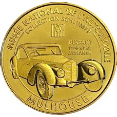 Tourist token - Monnaie de Paris - Mulhouse - Musée national de l`automobile