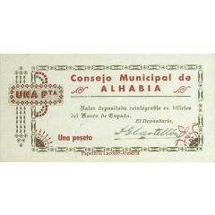 1 Peseta Alhabia