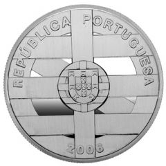 10 Euros European Union Membership of Portugal and Spain, proof issue