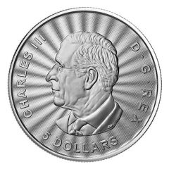 5 Dollars - Charles III 2025 The Majestic Polar Bear, Bullion, Silver