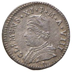 Muraiola of 2 Baiocchi - Clement XI Pastoral opened