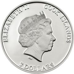 2 Dollars - Elizabeth II Canonization of Pope John Paul II