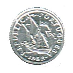 2.50 Escudos Miniature coin, Aluminium