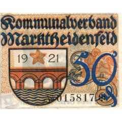 50 Pfennig Kommunalverband