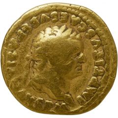 Aureus - Titus TR P VIIII IMP XIIII COS VII