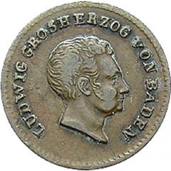 1/2 Kreuzer - Louis I