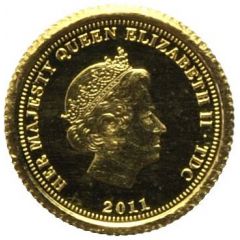 1/2 Crown - Elizabeth II Ecu d`Or