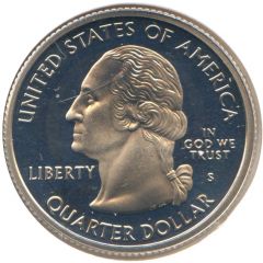 1/4 Dollar `Washington Quarter` West Virginia