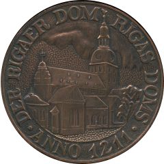 Medal - Der Rigaer Dom Rigas Doms Latvia