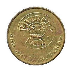 Token - River City Fair San Antonio, Texas