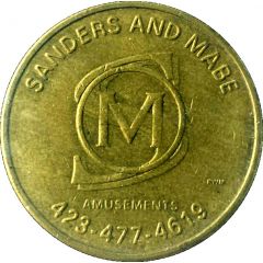 Token - Sanders and Mabel Amusements