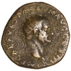 Dupondius - Vespasian ROMA S C, Roma