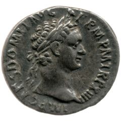 Denarius - Domitian IMP XXII COS XVI CENS P P P, Minerva