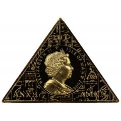 1/5 Crown - Elizabeth II Tutankhamun - Anointing of the Pharaoh, Gold proof