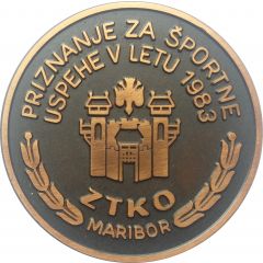 Plaquette - ZTKO Maribor