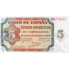 5 Pesetas