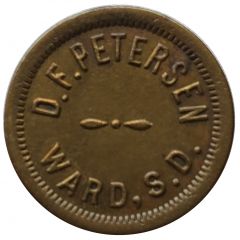 5 Cents - D. F. Petersen Ward, South Dakota
