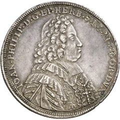 1/2 Thaler - John Philip of Greiffenklau of Vollraths