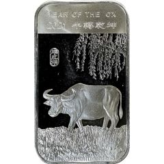 1 Ounce - APMEX Year of the Ox
