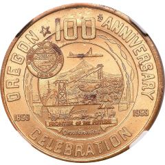 So-Called-Dollar - Oregon Statehood Centennial Uniface
