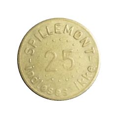 25 Spillemønt - Indløses ikke