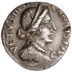 Denarius COS IMP CAESAR AVGV XI, Venus