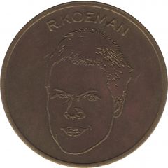 Token - Spelers Munten Collectie Nederlands Elftal R. Koeman