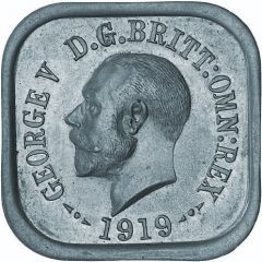 1 Penny - George V Kookaburra Pattern - Type 5a