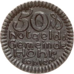 50 Pfennig - Höhr