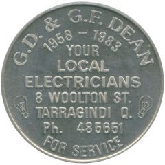 Token - G.D & G.F Dean Electrical Contractors