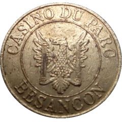 2 Francs - Casino du parc Besançon