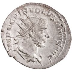 Antoninianus - Volusianus VIRTVS AVGG, Virtus