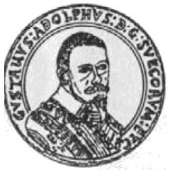 Portugał / 10 Dukat - Gustaw II Adolf Swedish Occupation